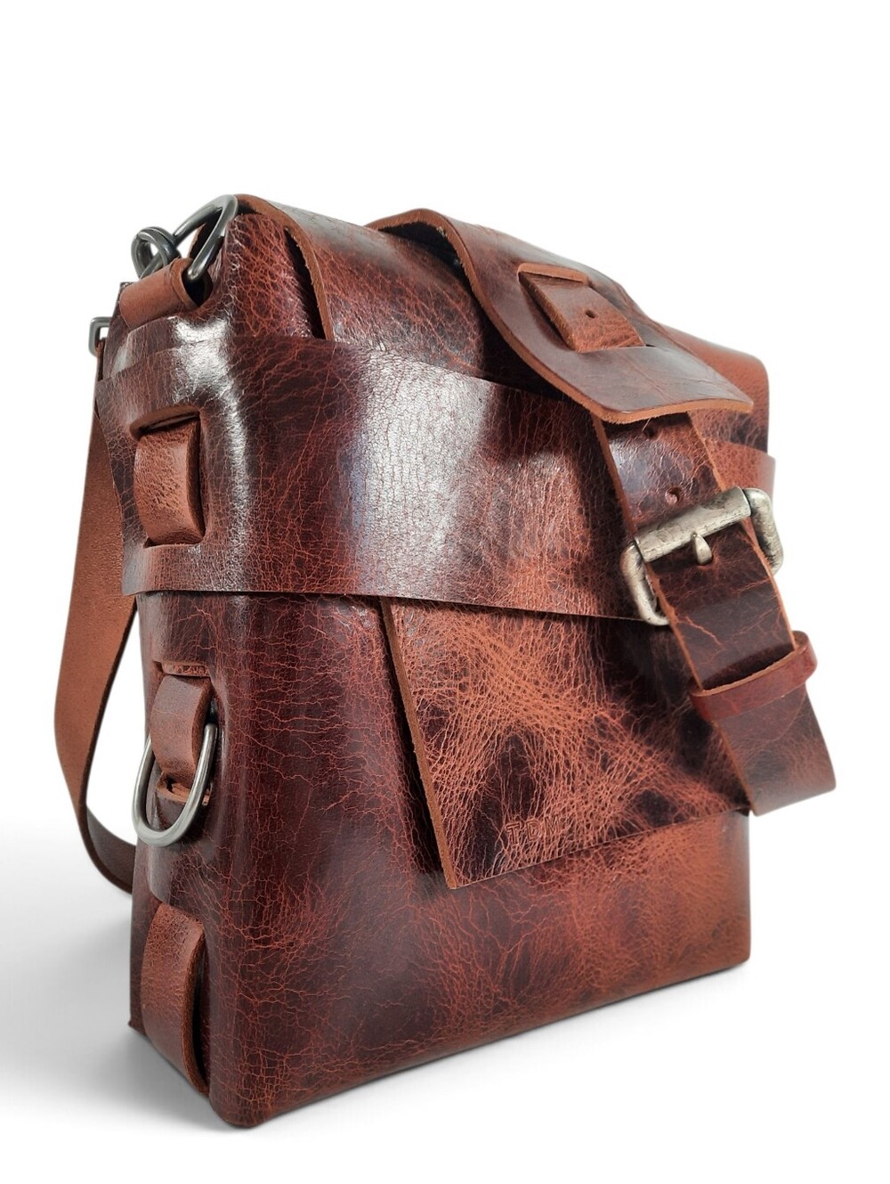 ColsenKeane No. 820 Traveller Thick 8/9oz Full Grain Leather Bag Work Rugged USA